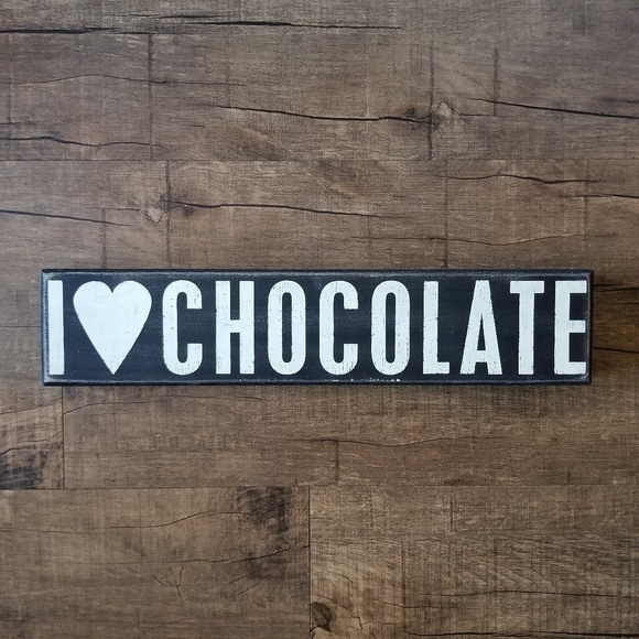 Other - 🌟 3/$30 I LOVE CHOCOLATE Sign